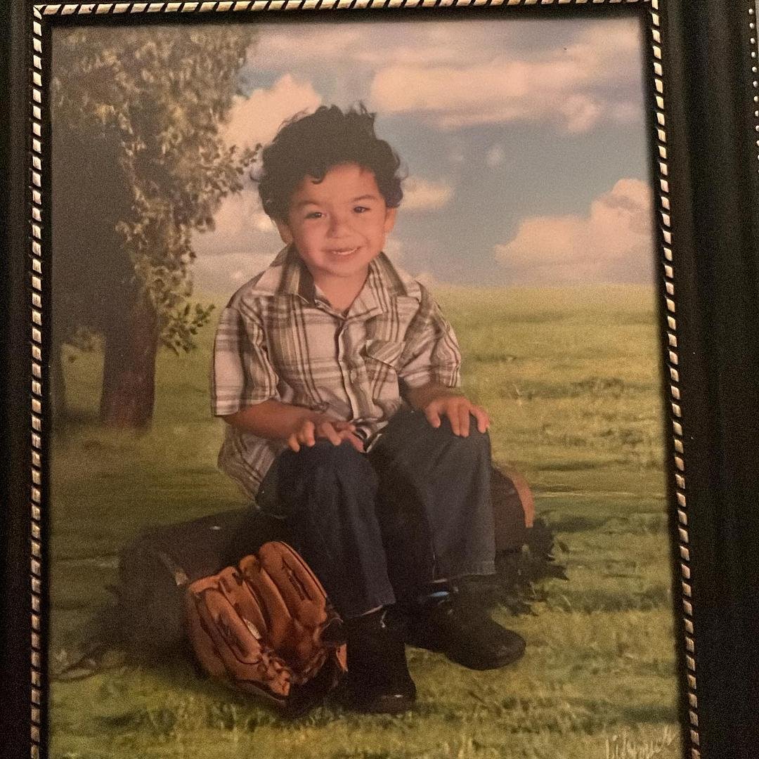 Pre school me look how cute I was