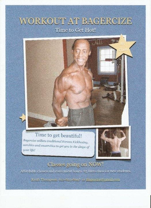 Keith Thompson's album, In the gym