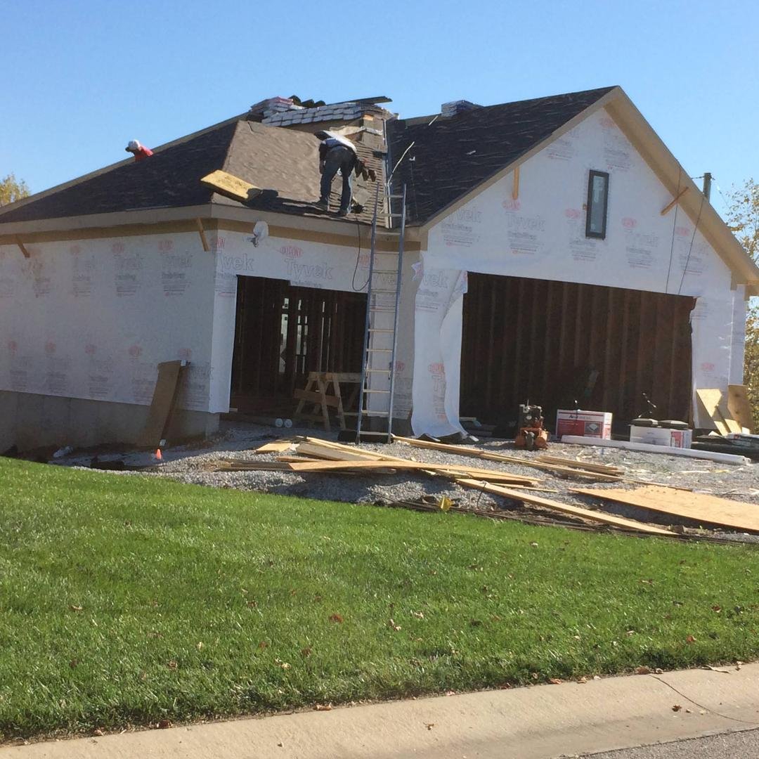 We are getting a roof!