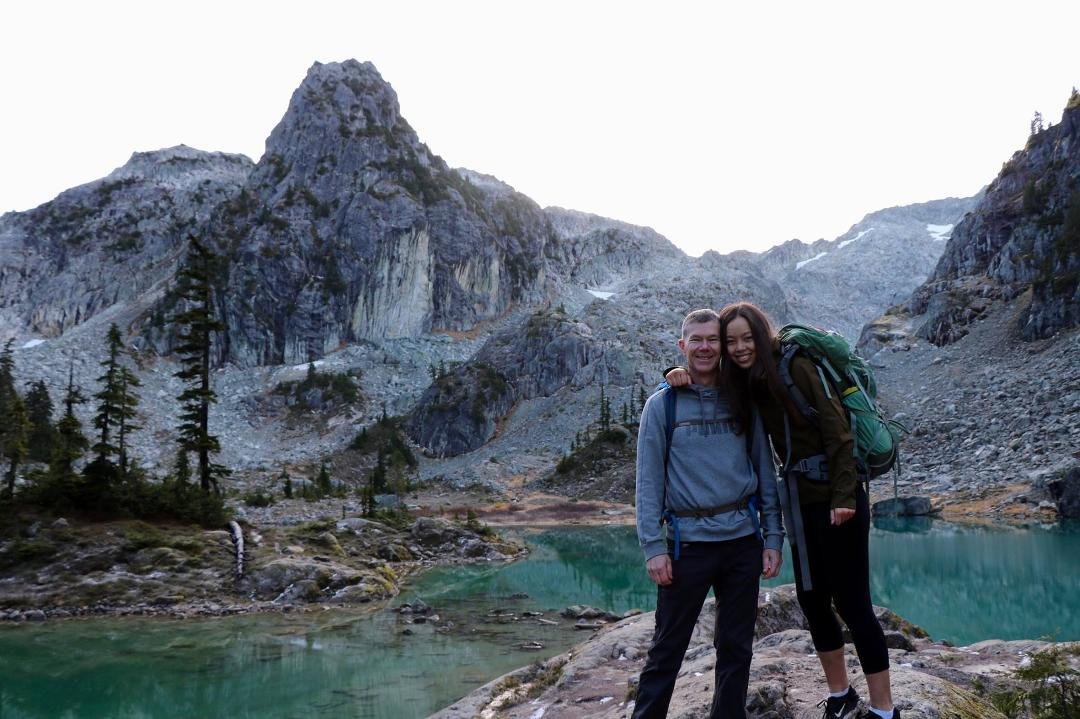 Watersprite Lake with my daughter Kaley