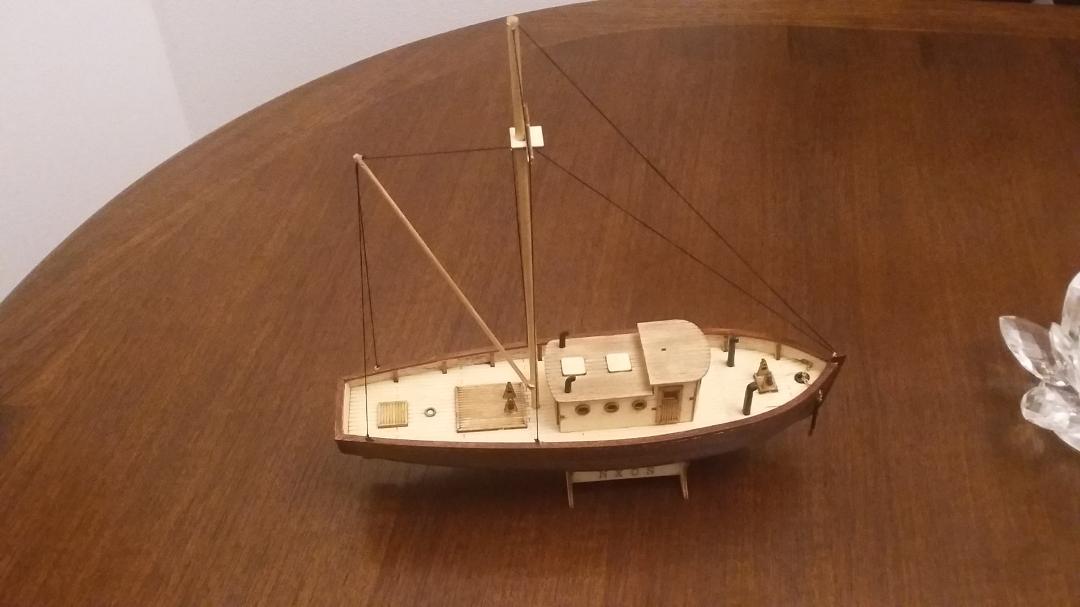 Mac MacArthur's album, Mac's Wooden Model Ship Work