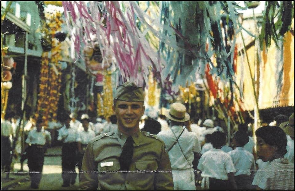 Lee R. Smith Jr, First Lt, 1st Calvary, Japan1956