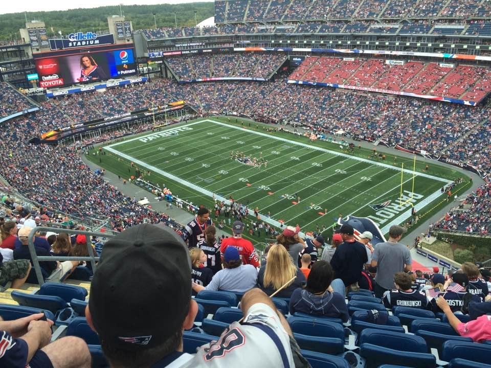 We found our seats