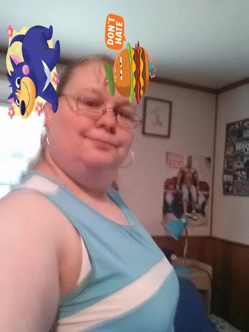 My shirt fit it all the walking with my mom