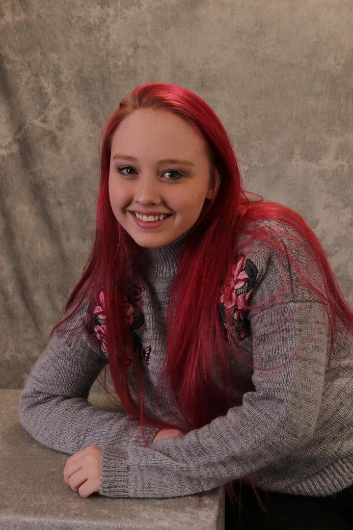 Got Anna's school pictures today - she is so dang adorable!!  And don't tell her I posted the picture - she'll kill me!!!