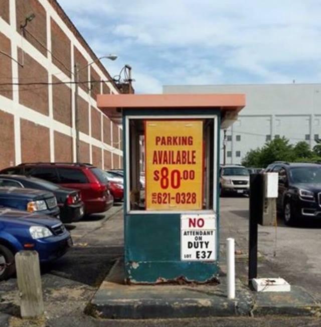 Parking for the parade. More than disney!!!!