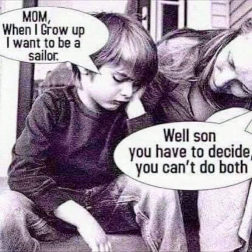 Mother is a Air Force bride, so confused.