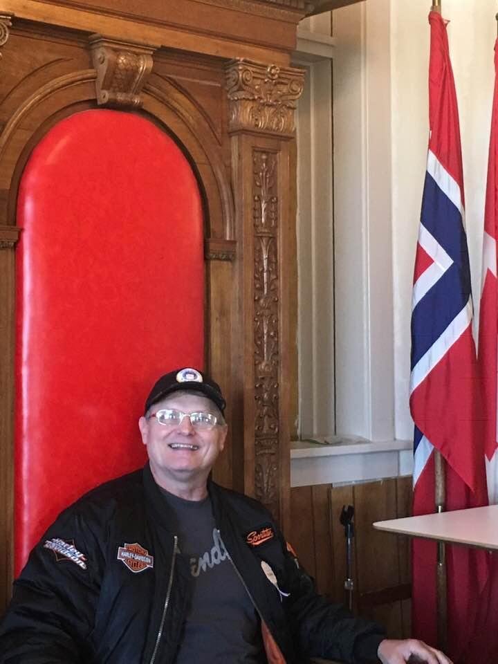 Having breakfast at Sons of Norway !