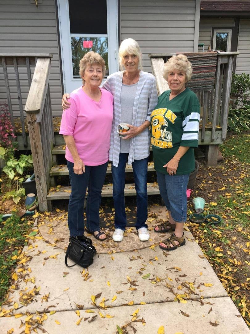 Judy, Janey & me, 9-17-18
