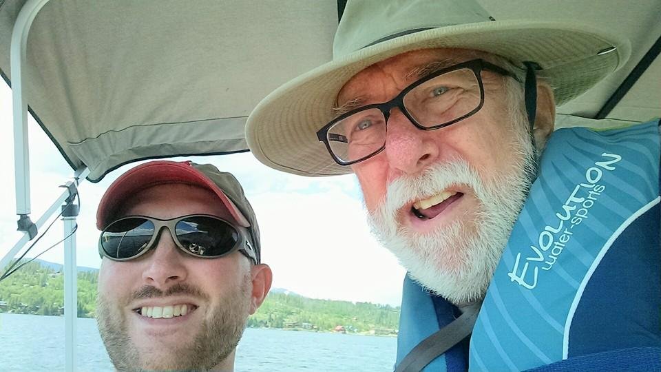 Father and son.