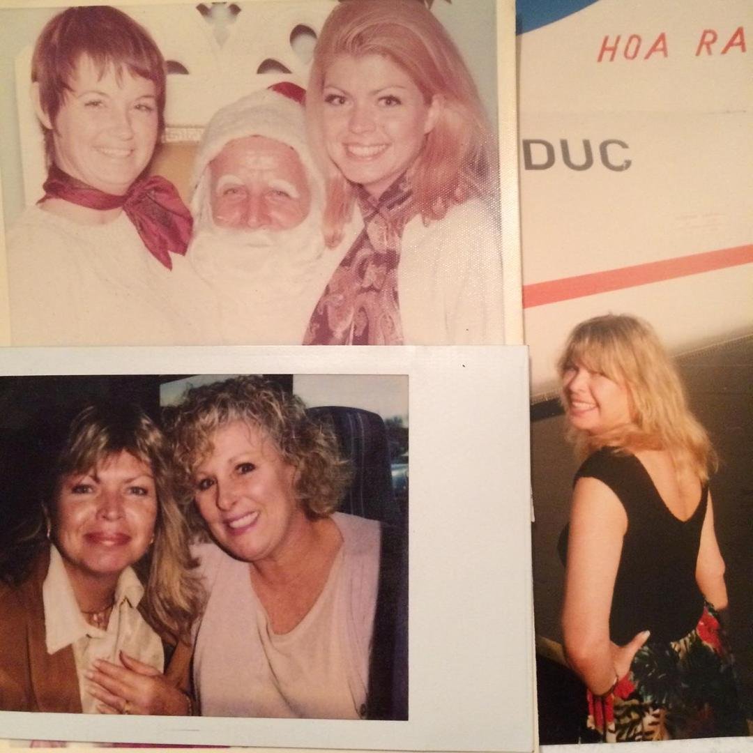 Going through some old photos I found these 'younger' Flight Attendants. Do we recognize anyone?