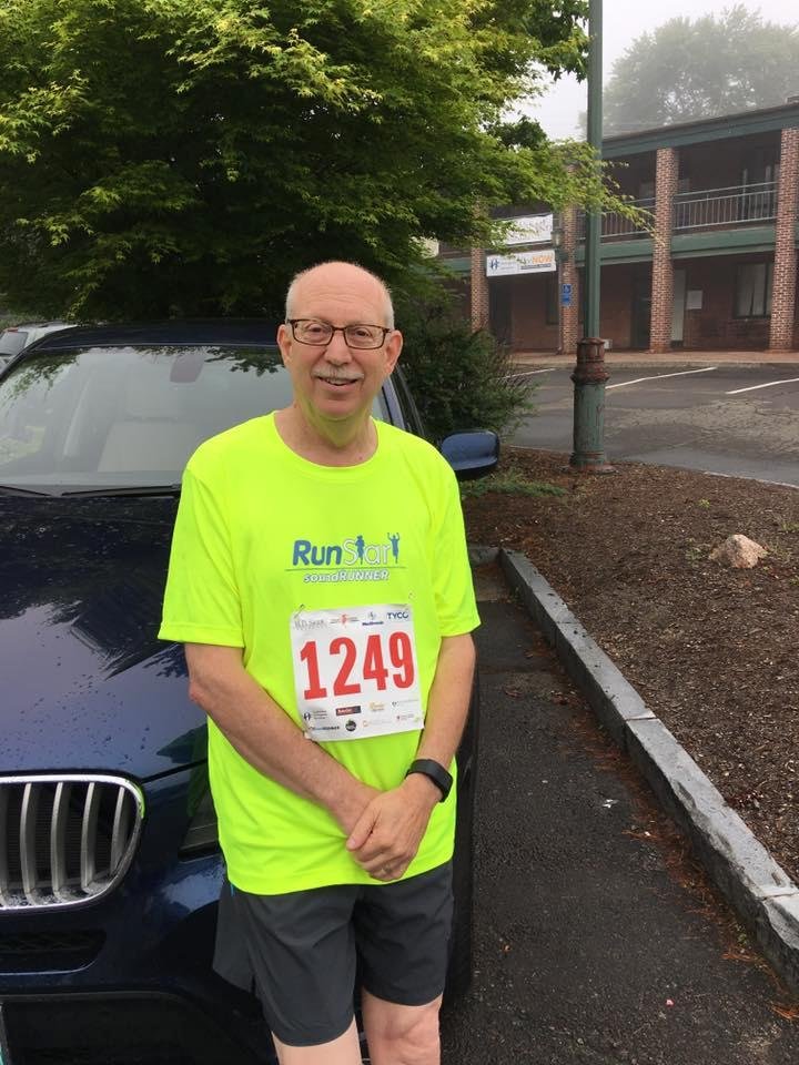 Happy Father's Day to my husband! He is starting his day by checking off one of his "bucket list" items. Running in the Branford Road Race. His first official road race, but I expect many more! Thanks to the team at Sound
