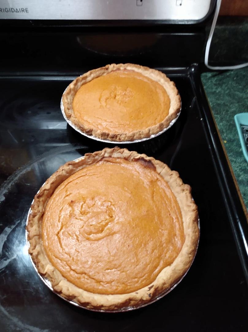 My first time to make sweet potatoes pies.