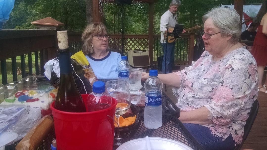At Deveste Vineyard on my B-Day