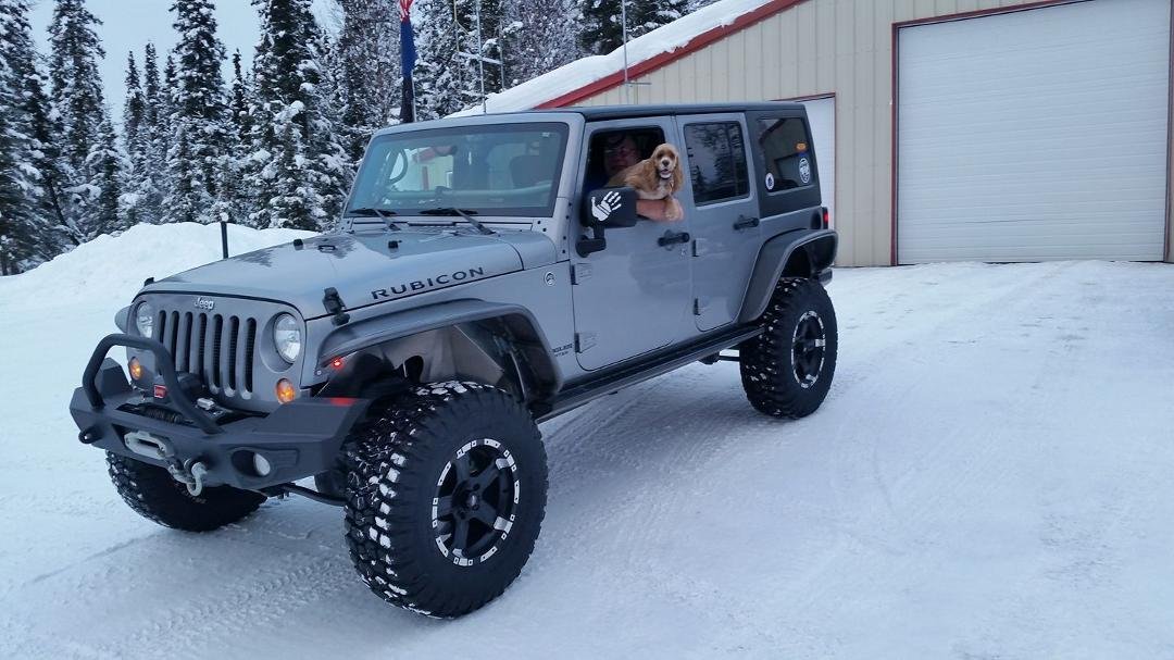 Got my Jeep back today ready to play.