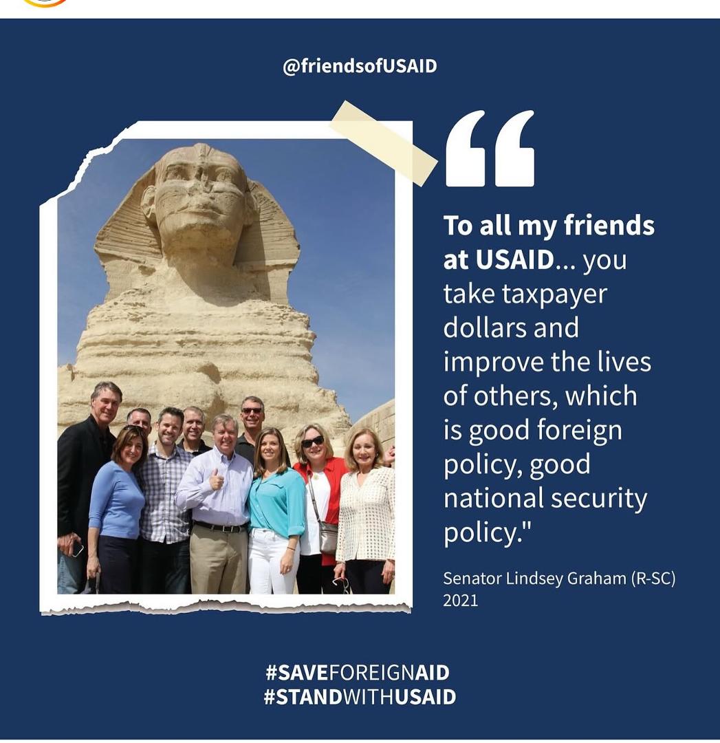 #saveusaid #usaidsaveslives #promotesamericansecurity #bipartisan #createsmarkets #callyourrepresentatives