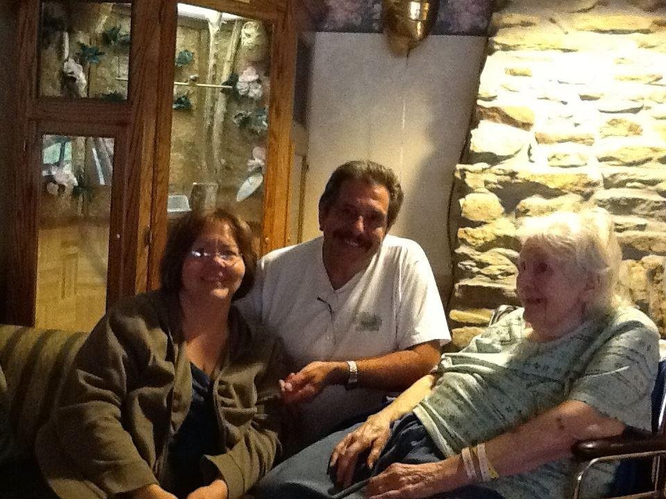 A visit with my mom today. So proud of all her accomplishments.
