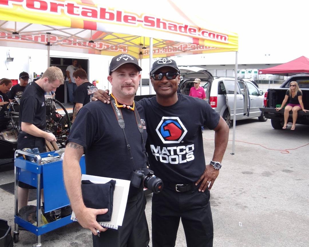 Antron Brown and I