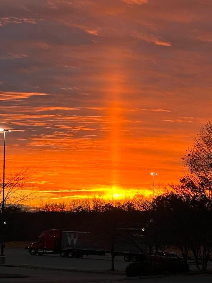 Sunset tonight 🌅