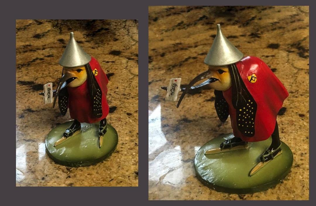 This little guy just arrived on my front porch and I had to invite him in. The latest in my Bosch figurine set. He brought along a number of DVDs so he was most welcome. Let's see, we've got a Study in Terror with John Nevi