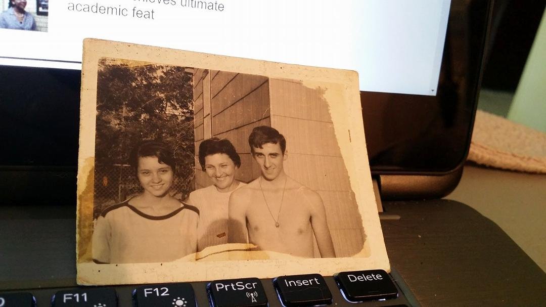 My Mama & Brother.Happy Mothers Day in Heaven Mama