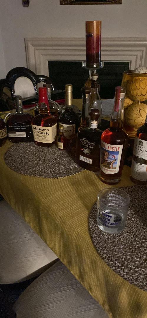 A lotta extra tasting to be done! Will not be feeling any pain bowling! 😎🥃🥃🥃🥃🥃Thank you!!