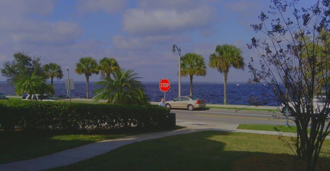 The pier and boat dock, Sanford, Florida
