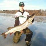 Here you go Bonnie... unless he can walk on water that's an ice fisherman. Scott Decker's son Matt