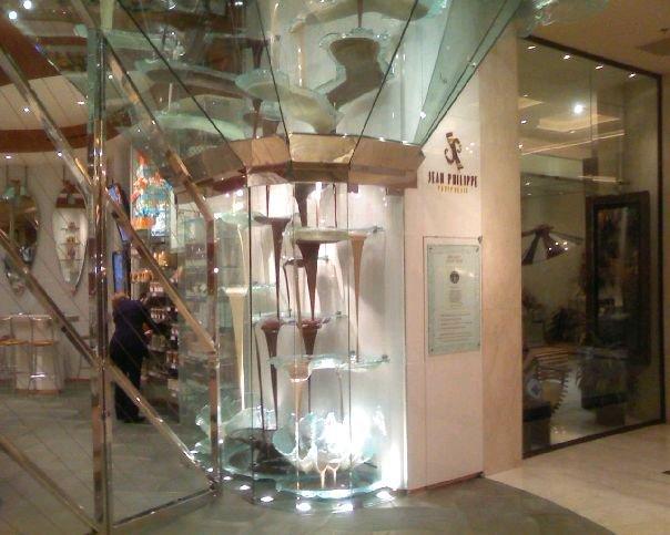 Another of the world's largest chocolate fountain in Vegas