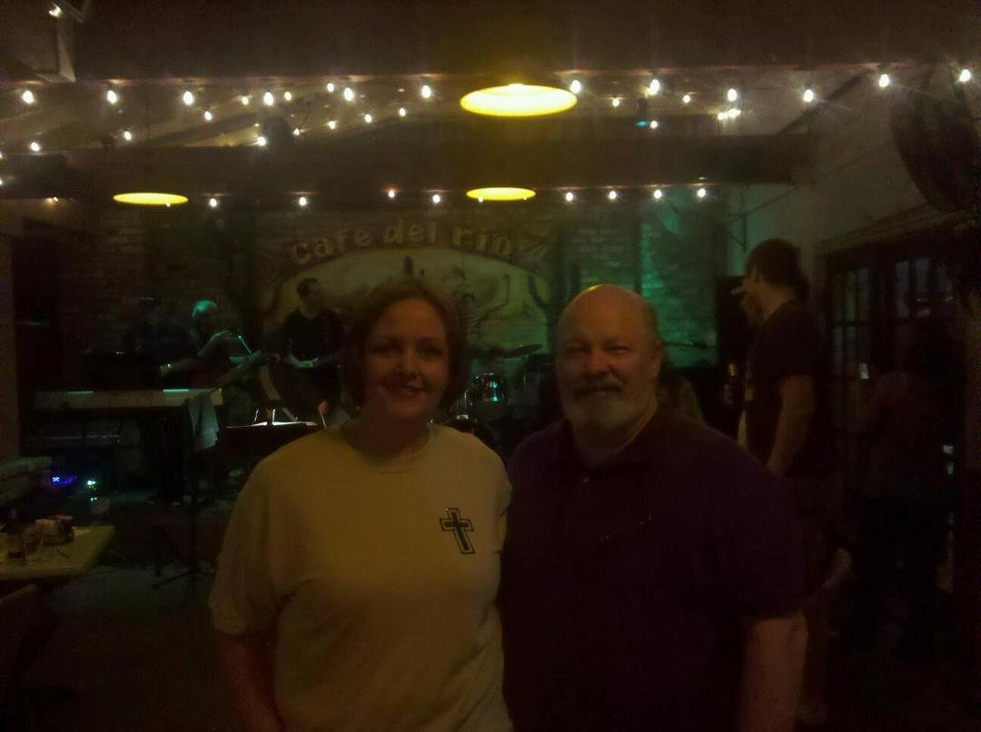 Center Stage playin' at Cafe del Rio.