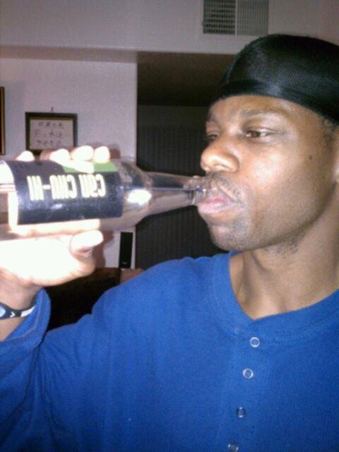 Drinking Chu-Hi... one of the best alcoholic drinks from Japan..