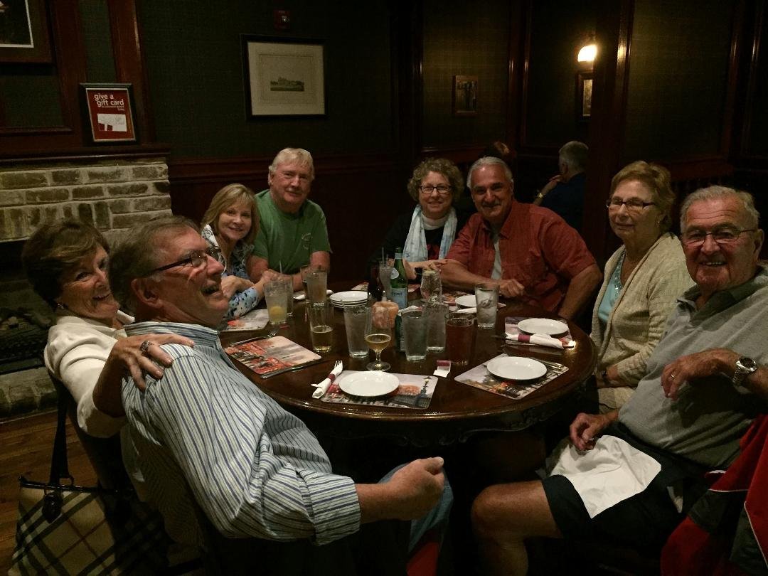 Friends in Savannah, dinner time!