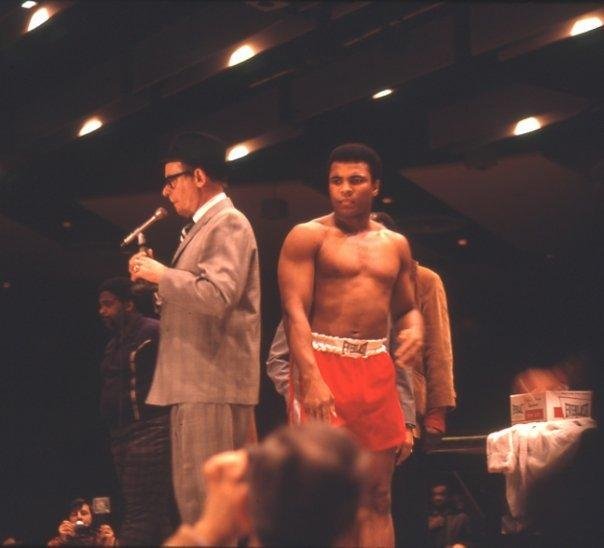 Bert Sugar and Ali.
