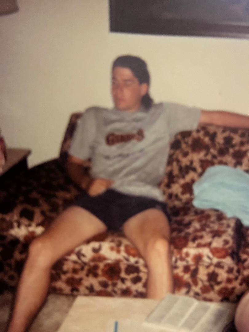 Fro back Friday. My sister sent this to me. Summer of 89