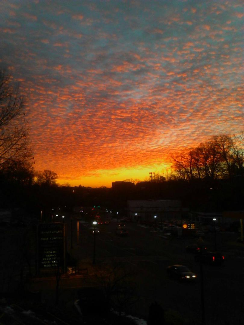 Arlington va sunrise 12/13