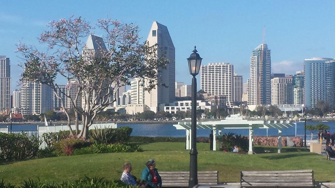 My city from Coronado