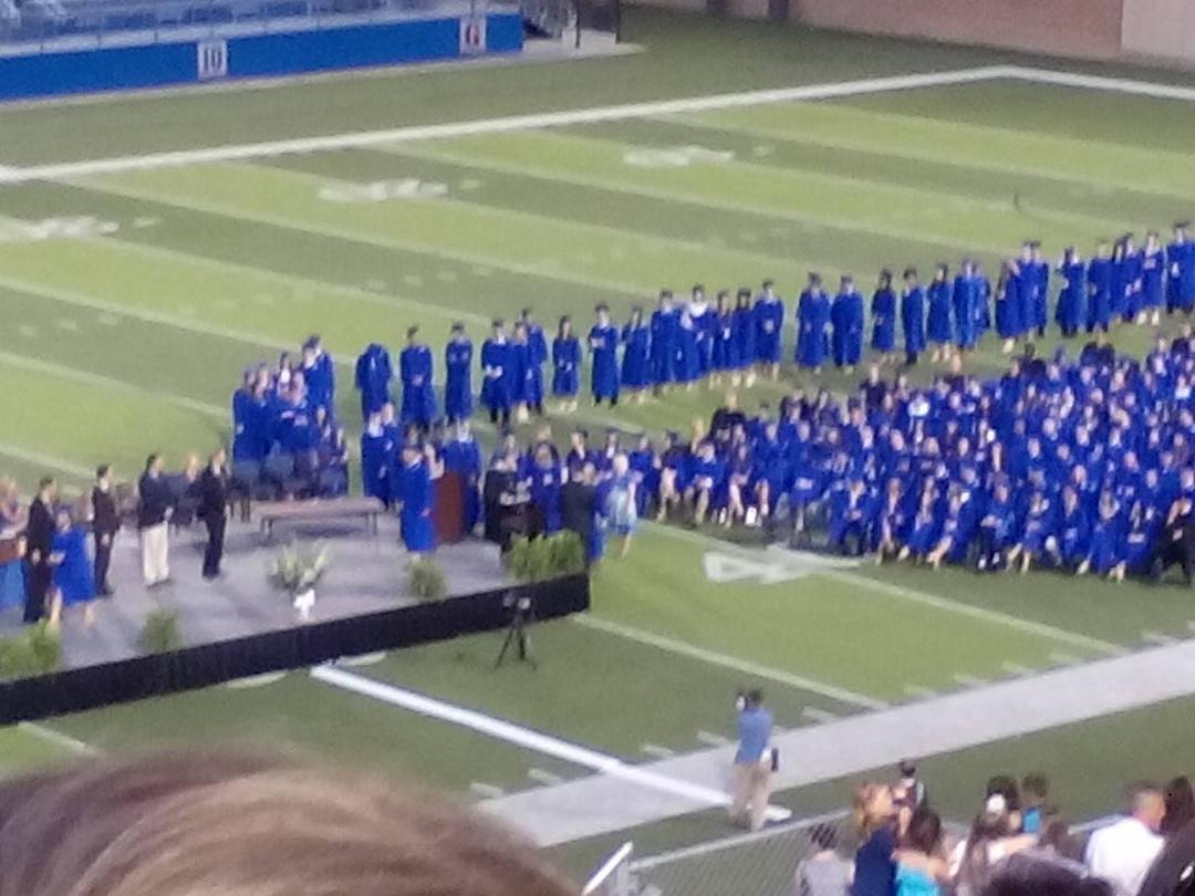 Adrian on graduation night class of 2014
