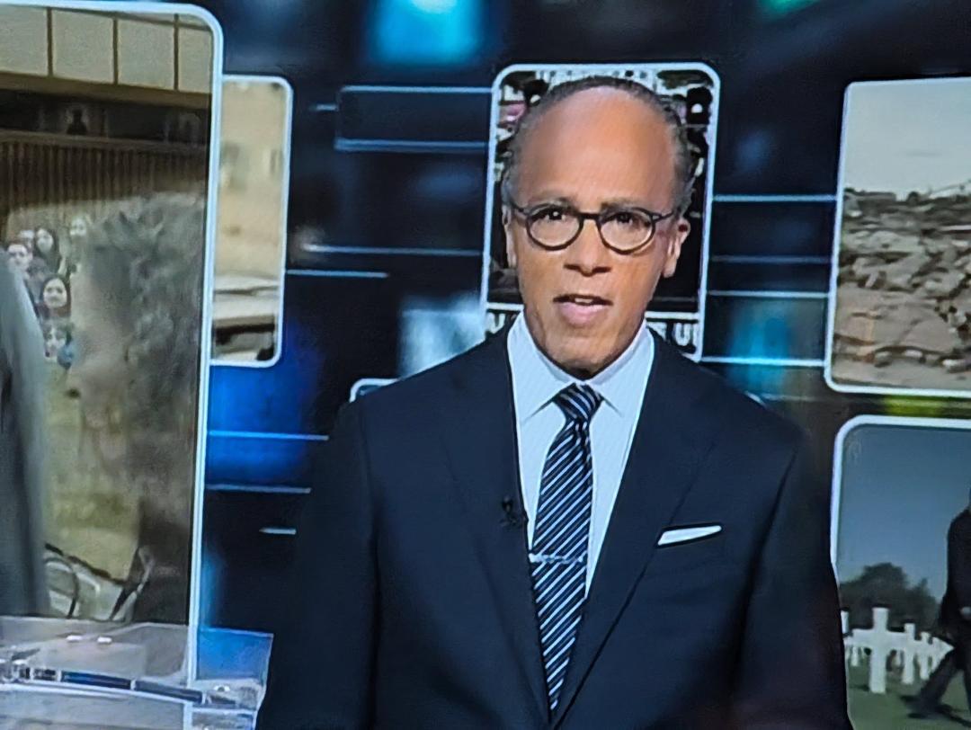 Thank you Lester Holt. We will see you on Dateline.
