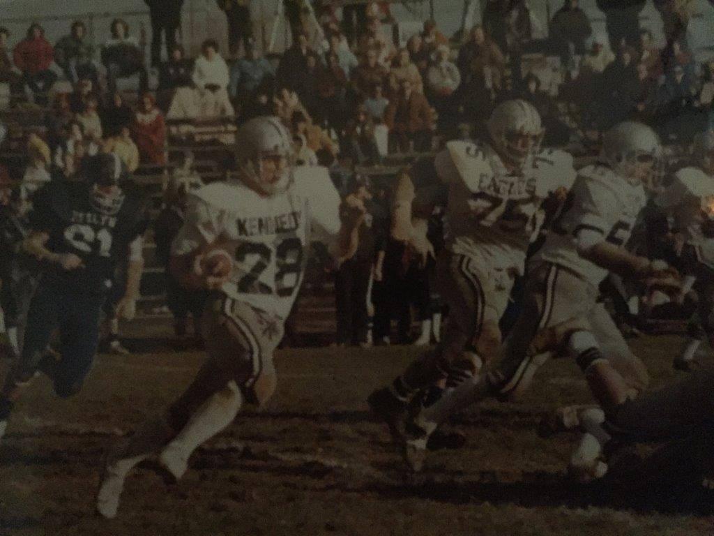 #75 Loved playing o-line .Cleaning up