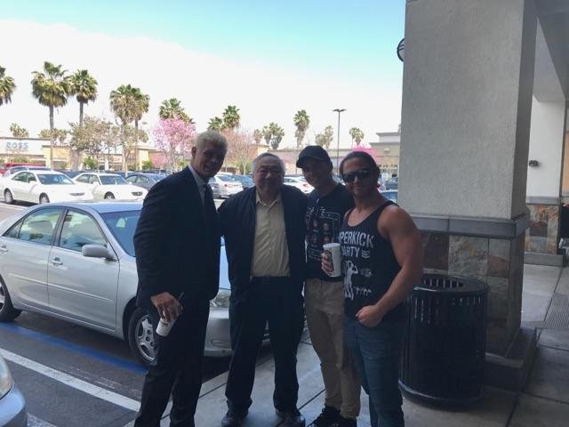 Met Bullet Club members "The American Nightmare" Cody and The Young Bucks of New Japan Pro Wrestling back in March at a Chipotle. The heels have always been the nicest people.