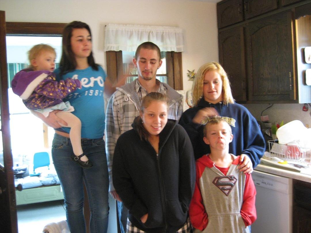 Destinee Jaime Mike Tricia Merisa & Brady 5 of my MANY children