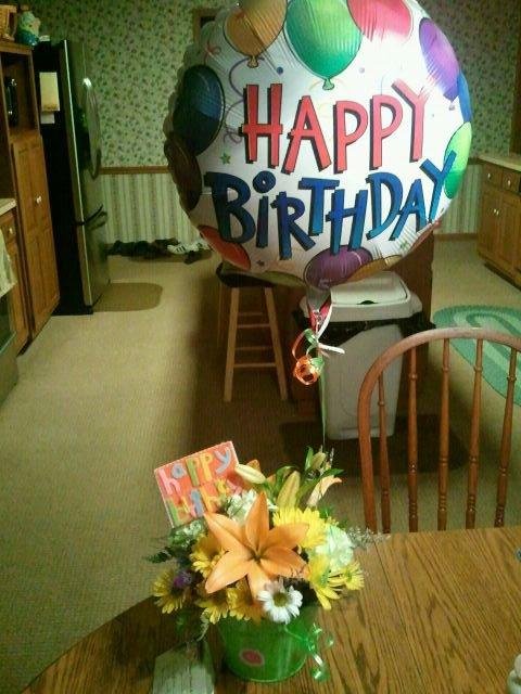 Flowers from my best friend ever!