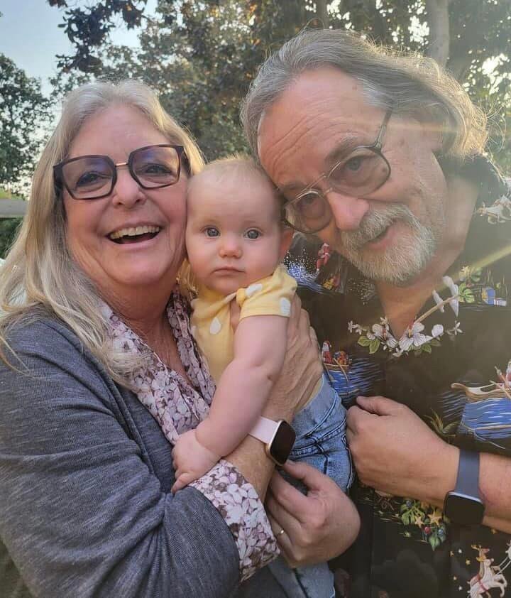 Our beautiful Granddaughter, Arlo, had her 5-month birthday yesterday!