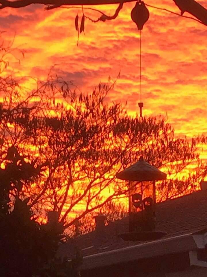 Burning Sky in Concord this morning...