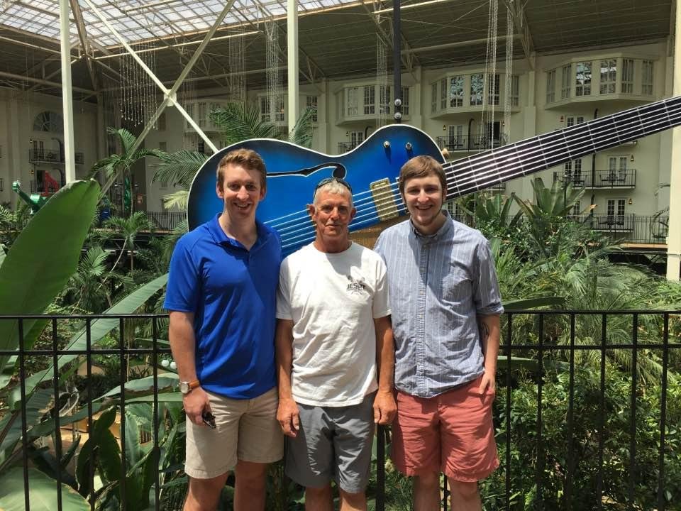 Me and the boys in Nashville