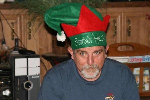 Simi-grumpy elf . . .