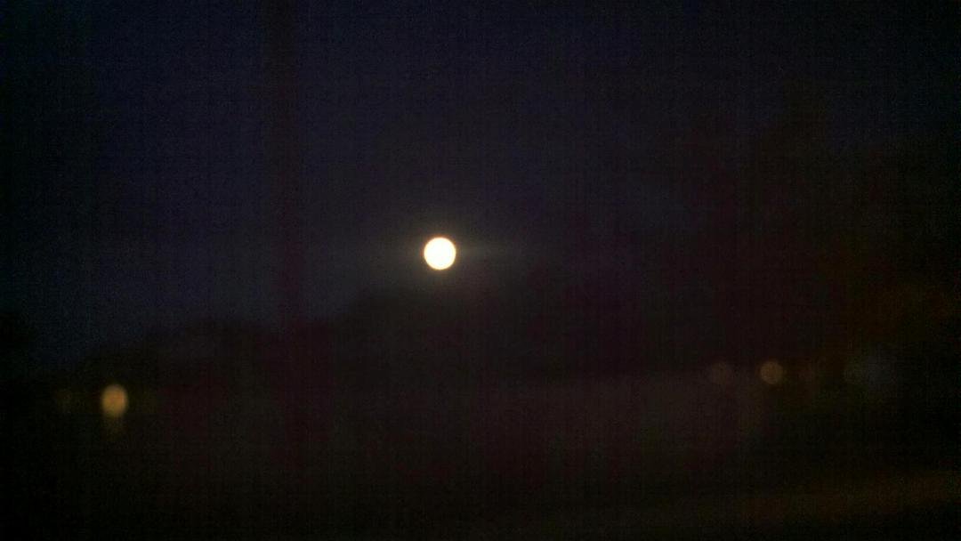Blue moon shining on me, did that blue moon shine on you?