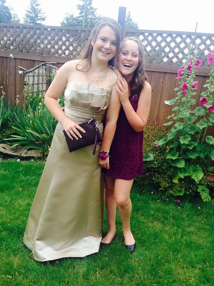 My two lovely granddaughters. Love them to bits.