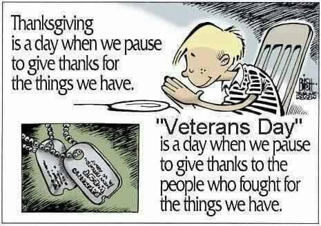 To all veterans and especially my friends and family who served, Thank you!