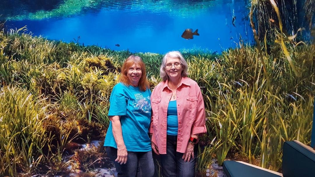 my sister and me on her vacation down here